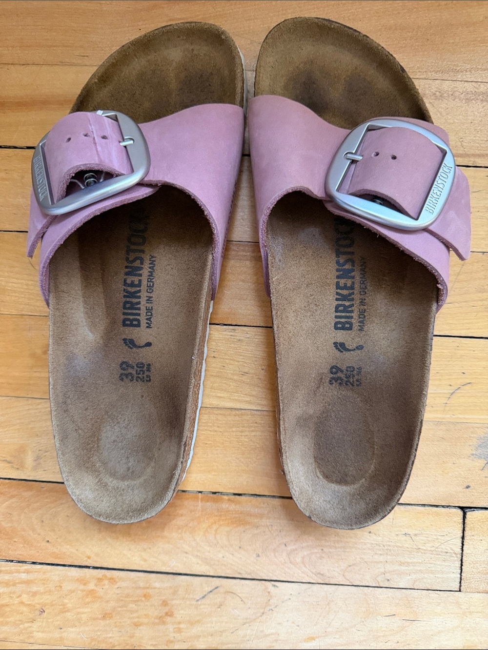 Birkenstock Women’s Madrid Single Strap Slide Sandal - Pink